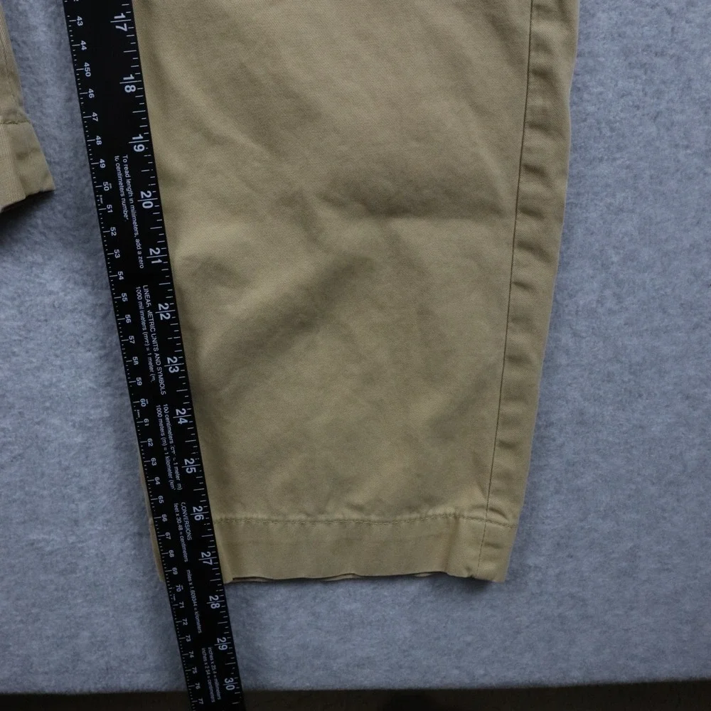 Banana Republic Pants Mens 34x28 Emerson Chino Business Casual Flat‎ Front Tan